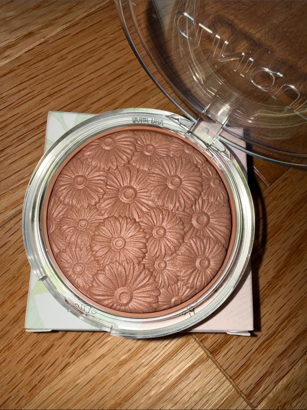 Clinique powder solar pop flower bronzer New in box